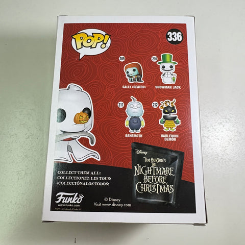 The Nightmare Before Christmas - Zero with Bone Disney Funko Pop 336 Glow Chase