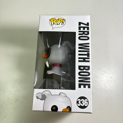 The Nightmare Before Christmas - Zero with Bone Disney Funko Pop 336 Glow Chase