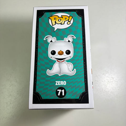 The Nightmare Before Christmas - Zero (Glitter) Disney Funko Pop 71 Fall Convention 2022 3000 Pieces