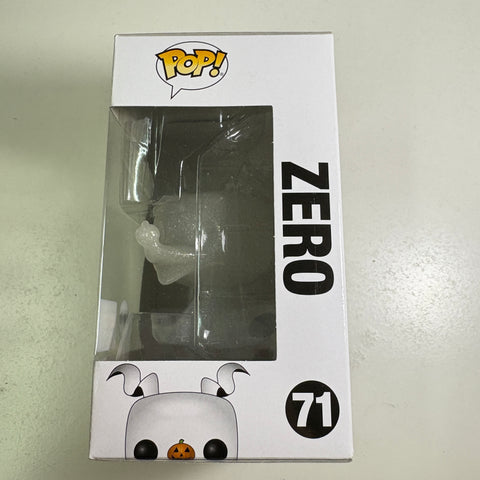 The Nightmare Before Christmas - Zero (Glitter) Disney Funko Pop 71 Fall Convention 2022 3000 Pieces
