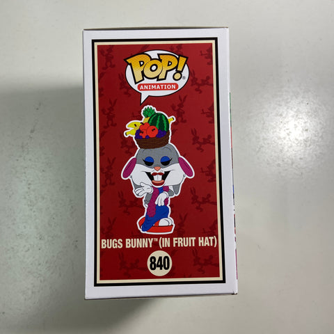 Looney Tunes - Bugs Bunny (in Fruit Hat) Funko Pop 840 Diamond Edition