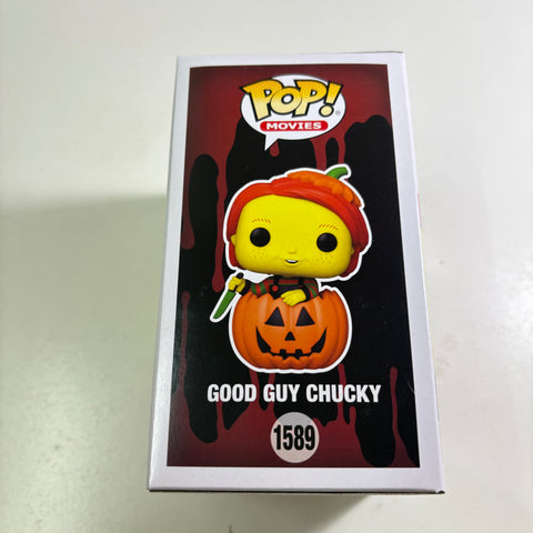 Good Guy Chucky - Chucky Funko Pop 1589 Vinyl Figure (11.4 Cm L × 8.9 Cm W × 15.9 Cm H)