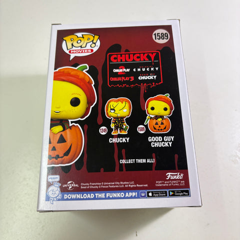 Good Guy Chucky - Chucky Funko Pop 1589 Vinyl Figure (11.4 Cm L × 8.9 Cm W × 15.9 Cm H)