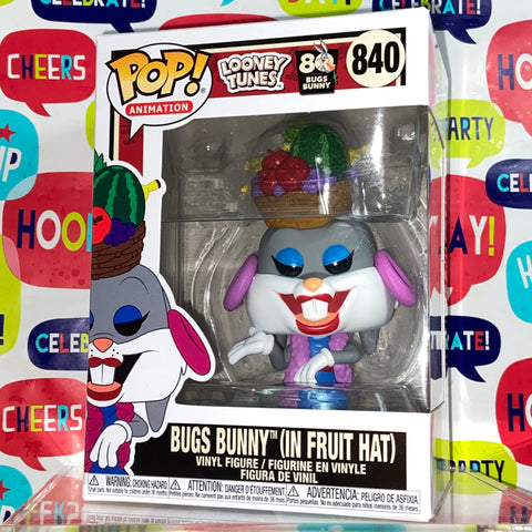 Looney Tunes - Bugs Bunny (in Fruit Hat) Funko Pop 840