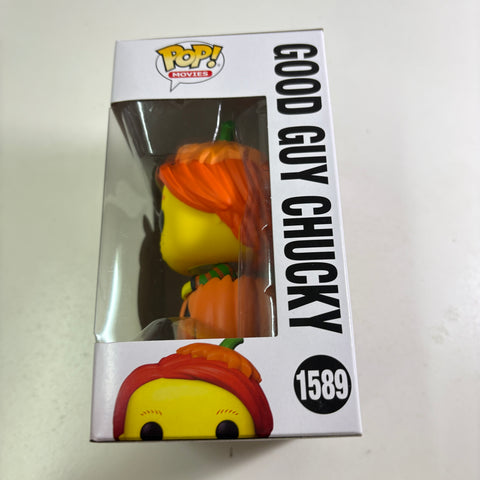 Good Guy Chucky - Chucky Funko Pop 1589 Vinyl Figure (11.4 Cm L × 8.9 Cm W × 15.9 Cm H)