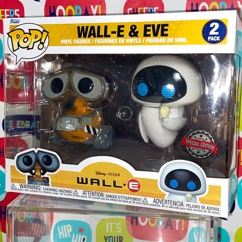 Wall-E - Wall-E & Eve Disney Funko Pop 2 Pack Exclusive