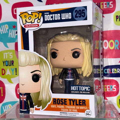 BOX FLAWS VIEW PHOTOS Rose Tyler - Doctor Who Funko Pop 295 Vinyl Figure (11.4 Cm L × 8.9 Cm W × 15.9 Cm H)