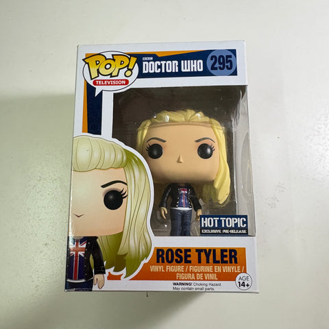 BOX FLAWS VIEW PHOTOS Rose Tyler - Doctor Who Funko Pop 295 Vinyl Figure (11.4 Cm L × 8.9 Cm W × 15.9 Cm H)