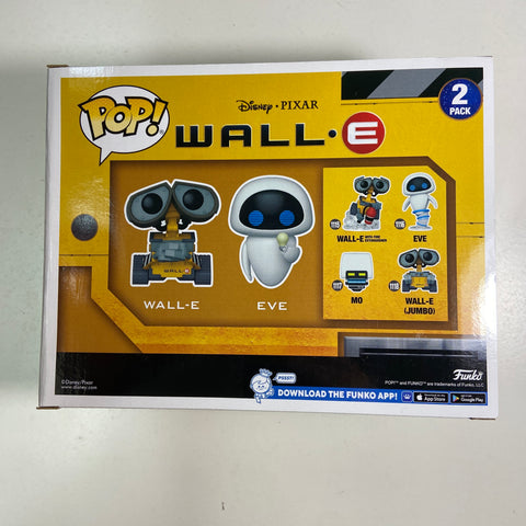 Wall-E - Wall-E & Eve Disney Funko Pop 2 Pack Exclusive