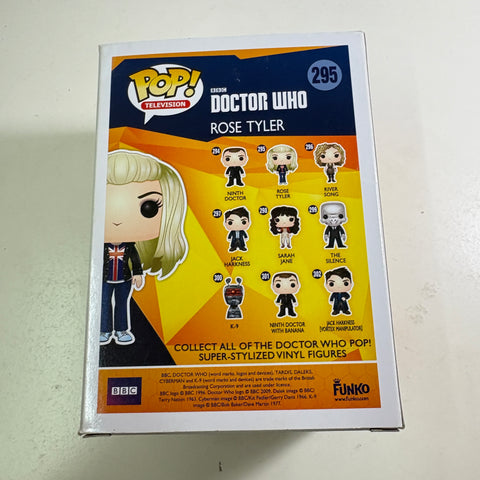 BOX FLAWS VIEW PHOTOS Rose Tyler - Doctor Who Funko Pop 295 Vinyl Figure (11.4 Cm L × 8.9 Cm W × 15.9 Cm H)