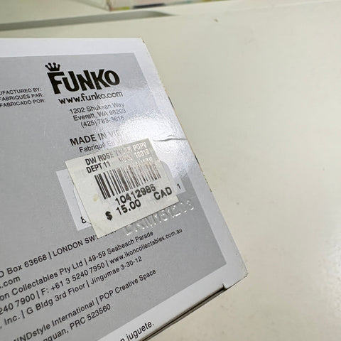 BOX FLAWS VIEW PHOTOS Rose Tyler - Doctor Who Funko Pop 295 Vinyl Figure (11.4 Cm L × 8.9 Cm W × 15.9 Cm H)