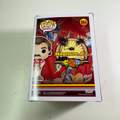 Thomas Magnum - Magnum PI Funko Pop 964 Vinyl Figure (11.4 Cm L × 8.9 Cm W × 15.9 Cm H)