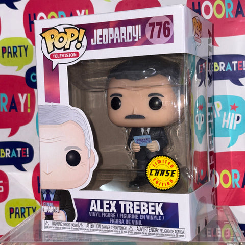Alex Trebek CHASE - Jeopardy Funko Pop 776 Vinyl Figure (11.4 Cm L × 8.9 Cm W × 15.9 Cm H)