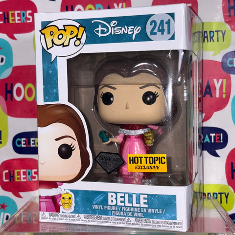 Beauty and The Beast - Belle (Diamond) Disney Funko Pop 241 Hot Topic Exclusive Exclusive