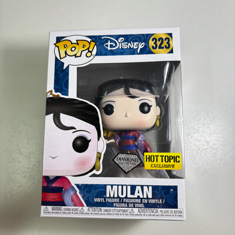 Mulan (Diamond) - Disney Funko Pop 323 Hot Topic Exclusive