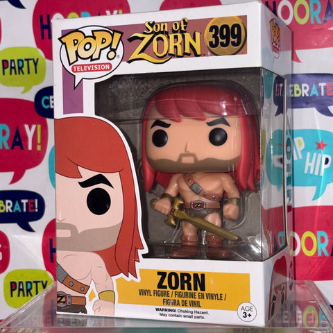 BOX FLAWS VIEW PHOTOS Zorn - Son of Zorn Funko Pop 1919 Vinyl Figure (11.4 Cm L × 8.9 Cm W × 15.9 Cm H)