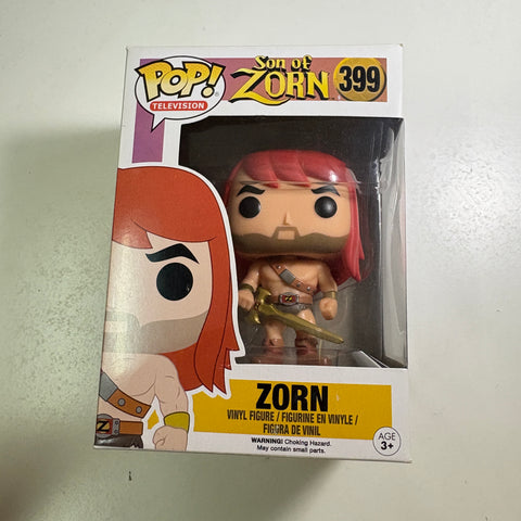 BOX FLAWS VIEW PHOTOS Zorn - Son of Zorn Funko Pop 1919 Vinyl Figure (11.4 Cm L × 8.9 Cm W × 15.9 Cm H)