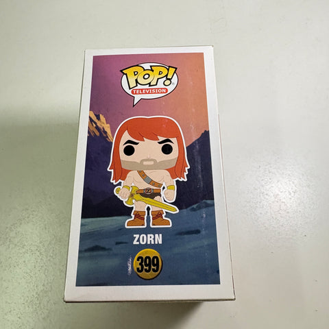 BOX FLAWS VIEW PHOTOS Zorn - Son of Zorn Funko Pop 1919 Vinyl Figure (11.4 Cm L × 8.9 Cm W × 15.9 Cm H)