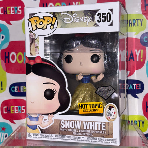 Snow White (Diamond) - Disney Funko Pop 350 Hot Topic Exclusive