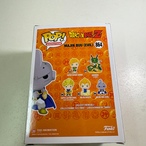 Majin Buu EVIL - Dragon Ball Z Funko Pop 864 Vinyl Figure (11.4 Cm L × 8.9 Cm W × 15.9 Cm H)