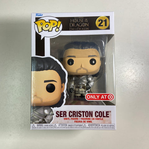 House of The Dragon - Ser Criston Cole Funko Pop 21 Target Exclusive