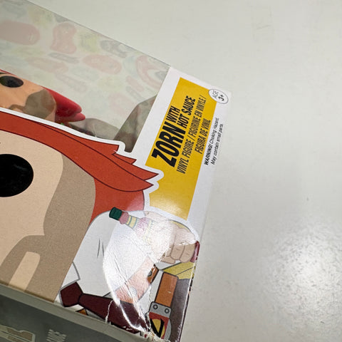 BOX FLAWS VIEW PHOTOS Zorn - Son of Zorn Funko Pop 400 Vinyl Figure Exclusive (11.4 Cm L × 8.9 Cm W × 15.9 Cm H)