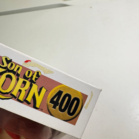 BOX FLAWS VIEW PHOTOS Zorn - Son of Zorn Funko Pop 400 Vinyl Figure Exclusive (11.4 Cm L × 8.9 Cm W × 15.9 Cm H)