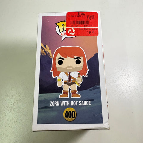 BOX FLAWS VIEW PHOTOS Zorn - Son of Zorn Funko Pop 400 Vinyl Figure Exclusive (11.4 Cm L × 8.9 Cm W × 15.9 Cm H)