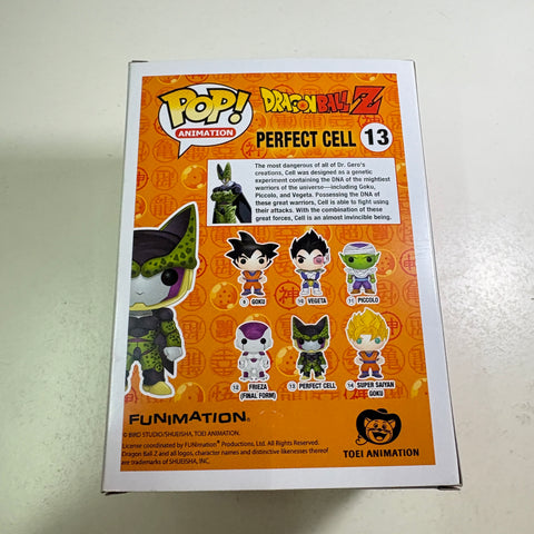 Cell Perfect - Dragon Ball Z Funko Pop 13 Vinyl Figure (11.4 Cm L × 8.9 Cm W × 15.9 Cm H)