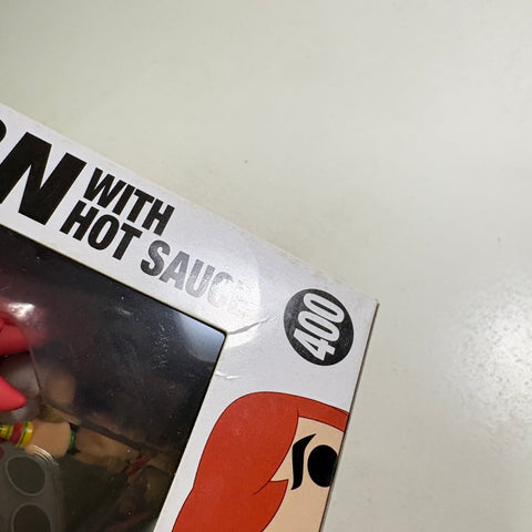 BOX FLAWS VIEW PHOTOS Zorn - Son of Zorn Funko Pop 400 Vinyl Figure Exclusive (11.4 Cm L × 8.9 Cm W × 15.9 Cm H)