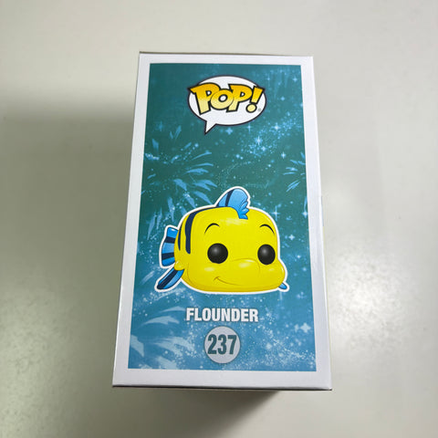 The Little Mermaid - Flounder (DIamond) Disney Funko Pop 237 Hot Topic Exclusive
