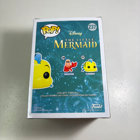 The Little Mermaid - Flounder (DIamond) Disney Funko Pop 237 Hot Topic Exclusive