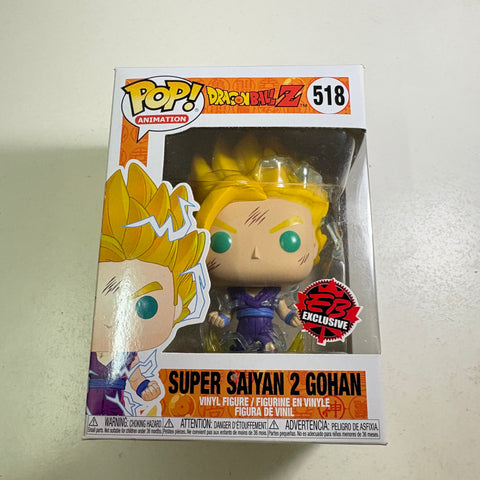 Super Saiyan 2 Gohan - Dragon Ball Z Funko Pop 518 Vinyl Figure (11.4 Cm L × 8.9 Cm W × 15.9 Cm H)