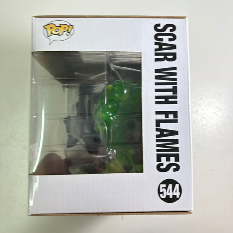 The Lion King - Scar with Flames Disney Funko Pop 544 Hot Topic Exclusive