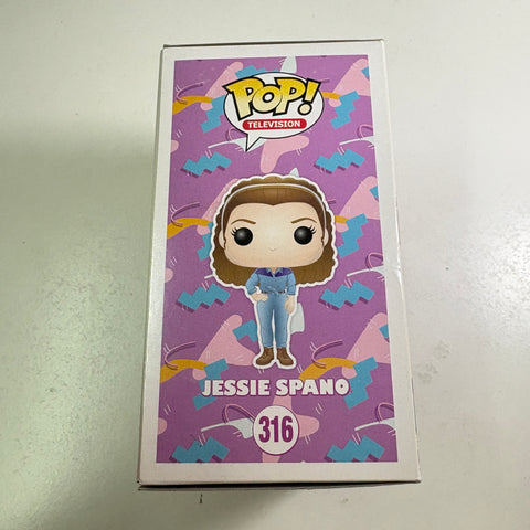 BOX FLAWS Jessie Spano - Saved by The Bell Funko Pop 316 Vinyl Figure (11.4 Cm L × 8.9 Cm W × 15.9 Cm H)
