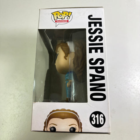 BOX FLAWS Jessie Spano - Saved by The Bell Funko Pop 316 Vinyl Figure (11.4 Cm L × 8.9 Cm W × 15.9 Cm H)