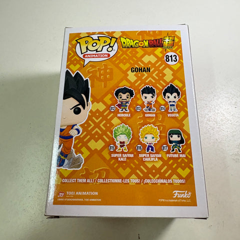 BOX DAMAGE VIEW PHOTOS Gohan Mystic - Dragon Ball Z Funko Pop 813 Vinyl Figure (11.4 Cm L × 8.9 Cm W × 15.9 Cm H)