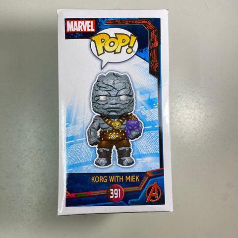 Korg with Meek - Marvel Funko Pop 391 Fall Convention 2017