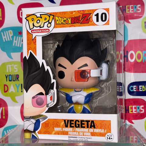 Vegeta - Dragon Ball Z Funko Pop 10 Vinyl Figure (11.4 Cm L × 8.9 Cm W × 15.9 Cm H)
