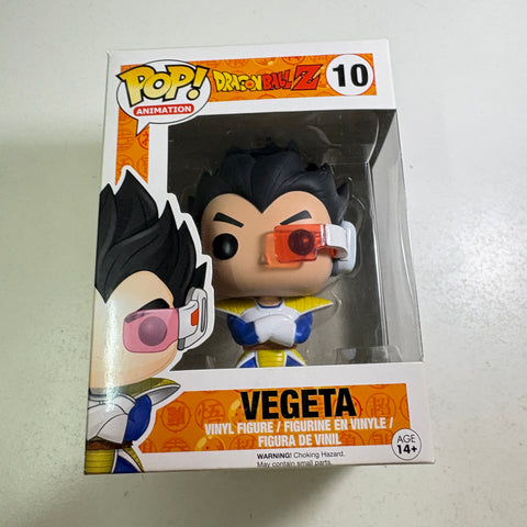 Vegeta - Dragon Ball Z Funko Pop 10 Vinyl Figure (11.4 Cm L × 8.9 Cm W × 15.9 Cm H)