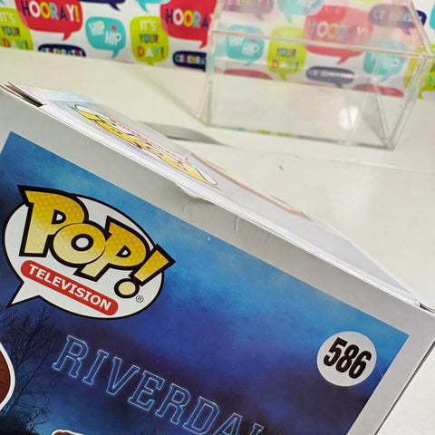 BOX FLAWS VIEW PHOTOS Archie Andrews - Riverdale Funko Pop 586 Vinyl Figure (11.4 Cm L × 8.9 Cm W × 15.9 Cm H)