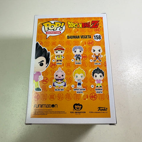 Vegeta BADMAN - Dragon Ball Z Funko Pop 158 Vinyl Figure (11.4 Cm L × 8.9 Cm W × 15.9 Cm H)