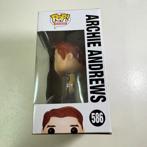 BOX FLAWS VIEW PHOTOS Archie Andrews - Riverdale Funko Pop 586 Vinyl Figure (11.4 Cm L × 8.9 Cm W × 15.9 Cm H)
