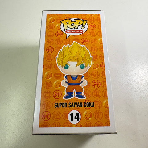 Goku Super Saiyan - Dragon Ball Z Funko Pop 14 Vinyl Figure (11.4 Cm L × 8.9 Cm W × 15.9 Cm H)