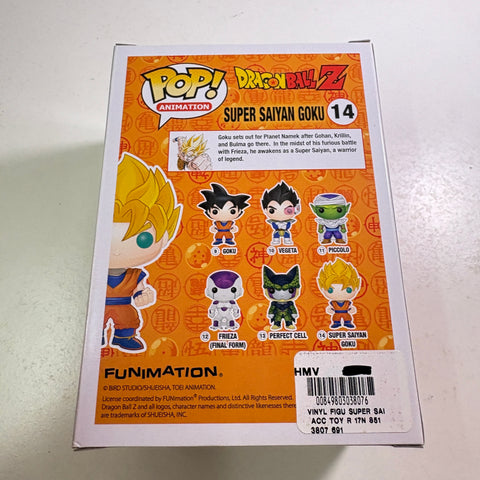 Goku Super Saiyan - Dragon Ball Z Funko Pop 14 Vinyl Figure (11.4 Cm L × 8.9 Cm W × 15.9 Cm H)