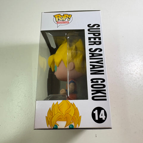 Goku Super Saiyan - Dragon Ball Z Funko Pop 14 Vinyl Figure (11.4 Cm L × 8.9 Cm W × 15.9 Cm H)