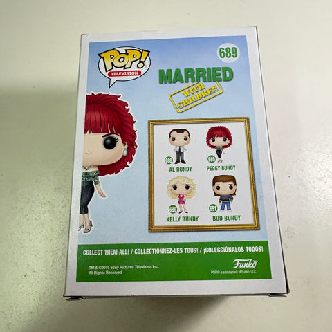 BOX FLAWS VIEW PHOTOS Peggy Bundy - Married with Children Funko Pop 689 Vinyl Figure (11.4 Cm L × 8.9 Cm W × 15.9 Cm H)