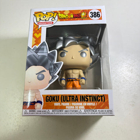 Goku Ultra Instinct - Dragon Ball Z Funko Pop 386 Vinyl Figure (11.4 Cm L × 8.9 Cm W × 15.9 Cm H)
