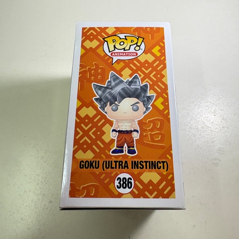 Goku Ultra Instinct - Dragon Ball Z Funko Pop 386 Vinyl Figure (11.4 Cm L × 8.9 Cm W × 15.9 Cm H)