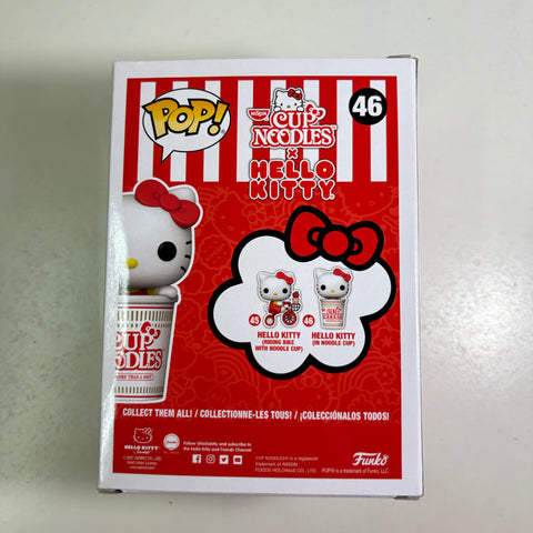 Sanrio - Hello Kitty in Noodle Cup  Funko Pop 46 Hot Topic Exclusive Diamond